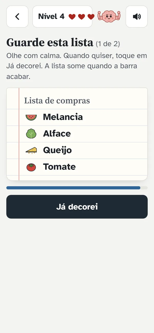 Jogo Lista da Feira